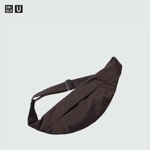 Uniqlo U Crossbody Bag - Dark Brown